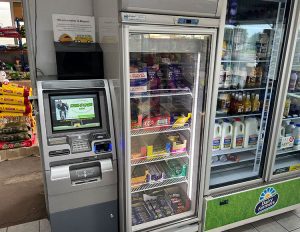 ATM Machine in grocery store